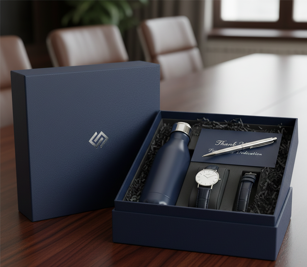 Branded Gift Box blue